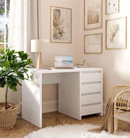 PISACÍ STÔL VALENTINA BIELY 110 cm