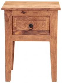 Odkladací stolík Jali 45x60x35 z indického masívu palisander Only stain