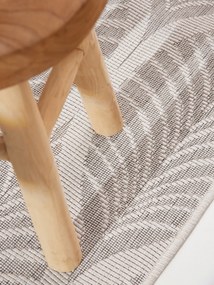 NORTHRUGS, Behúň Duet Liora 106246 White/Gray - na von aj na doma, 80x250, šedá, chodba / predsieň