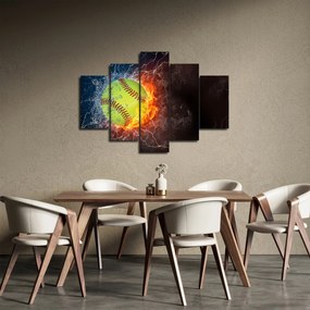 Obraz - Tenisová loptička (150x105 cm)
