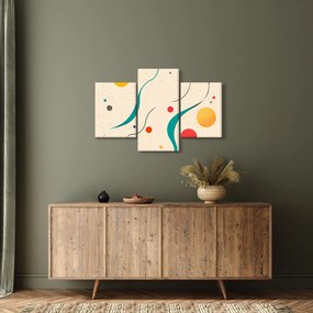 Obraz - Minimalistická farebná ilustrácia (90x60 cm)