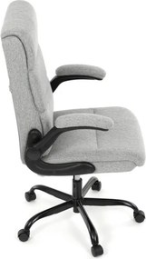 Kancelárska stolička sivá KA-K3104 GREY