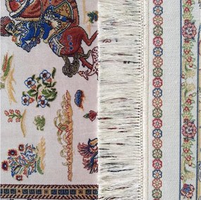 DY Exkluzívny koberec Qum Silk 10 Cream Rozmer: 200x300 cm