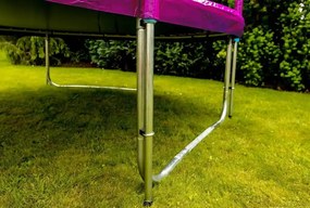 Marimex | Trampolína Marimex Standard 244 cm ružová + ochranná sieť + rebrík ZADARMO | 19000110