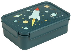 A Little Lovely Company - škatuľka na desiatu - vesmírna raketa