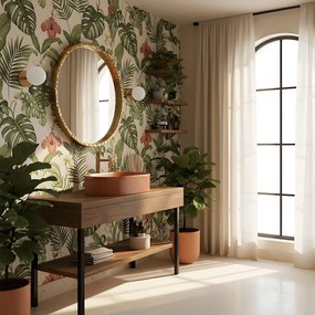 Rea Vanda, umývadlo na dosku 490x310x130 mm, oranžová matná, REA-U6377