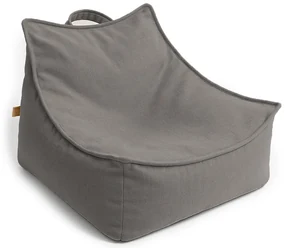 Štvorcový sedací vak Outzy, drift-clay-taupe