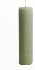 Adventná sviečka, Tea Green, 20 cm