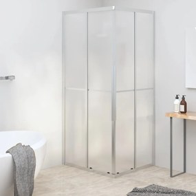 Sprchovací kút matný ESG 90x70x180 cm