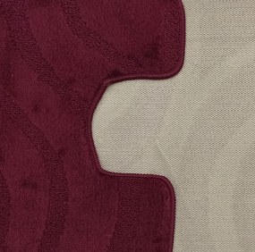 DY Kúpeľňová súprava Montana s výrezom Symphony Aubergine