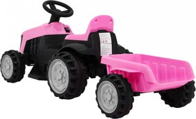 Ramiz Traktor s prívesom ružový