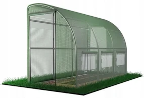 GARDEN LINE FÓLIOVNÍK - KU STENE - 3 SEGMENTY  -  400 x 150 x 200 CM
