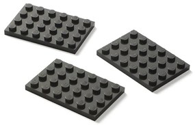 Červený organizér s 3 zásuvkami LEGO® Storage