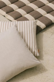 Ferm Living Vonkajší poťah na vankúš Strand Sand 50 × 50 cm
