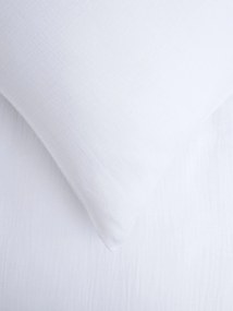 Mušelínová obliečka na vankúš 40 × 60 cm – Alexia biele