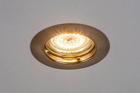 Rabalux LED zápustné bodové svietidlo Lite 3x3W | 720lm | 3000K | IP40 - set 3 svietidiel, bronz