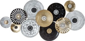 Kovová dekorácia na stenu Moe 134x68 cm