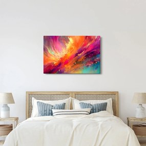 Obraz - Dynamická abstrakcia (90x60 cm)