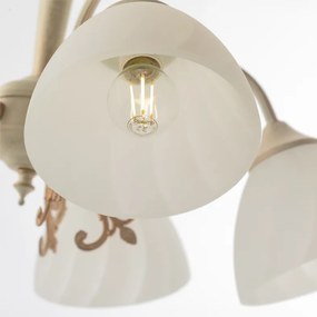 ACA DECOR Závesné svietidlo PERONE max. 5x40W/E14/230V/IP20