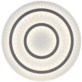 Globo 48042-60W - LED stmievateľné stropné svietidlo JAYDEN 60W/230V pr. 55 cm biela + DO