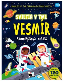 Samolepková knižka-svieti v tme Vesmír