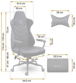 Kancelárska stolička Sofotel Verona 2580 - čierna