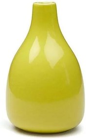 Žltá kameninová váza Kähler Design Botanica, výška 18 cm