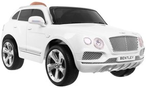 RAMIZ ELEKTRICKÉ AUTÍČKO BENTLEY BENTAYGA - NELAKOVANÉ - BIELE - 2x45W - 2 x 6v/7Ah - 2022