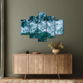 Obraz - Vlny oceánu (150x105 cm)