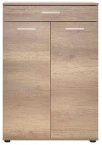 Skrinka na topánky 108x73 cm hnedá