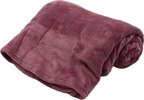 Home Elements Mikroflanelová deka, staroružová