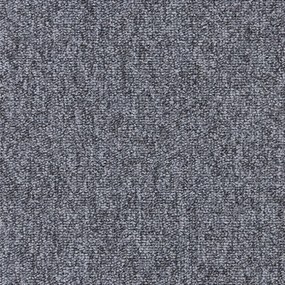 Metrážny koberec e-blitz 95, na mieru, šíře 4m, šedá, ab (mriežka), chodba / predsieň, ITC