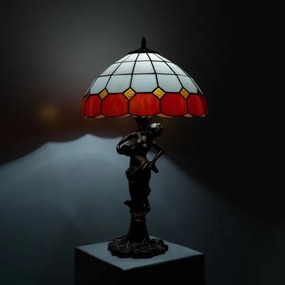 BRILAGI - Tiffany vitrážová stolná lampa SIENNA 1xE27/60W/230V