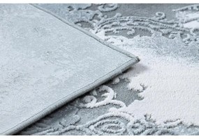 *Luxusný kusový koberec akryl Hans sivý 80x150cm