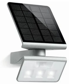 STEINEL 671013 - Solárna LED-reflektor XSolar L-S 1,2W/LED strieborná IP44