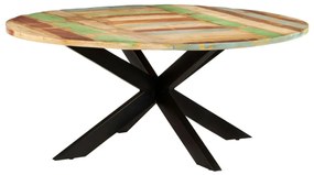 Jedálenský stôl okrúhly 175x75 cm masívne recyklované drevo