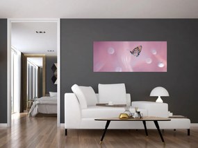 Obraz - Motýľ (120x50 cm)