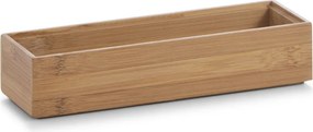 Zeller Present 2. akosť - Organizér do zásuvky kuchyne aj kúpeľne, príborník BAMBOOZ (23,5x7,5x5) (roh)