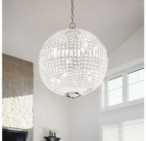 Ideal Lux - LED Krištáľový luster na reťazi LUXOR 6xG9/3W/230V pr. 40 cm číra