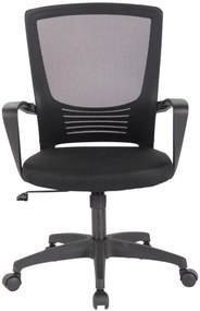 Design-Shop Kancelárska stolička Kampen - Čierna