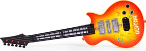 MULTISTORE Detská rocková gitara s LED, infračerveným senzorom a 8 melódiami pre deti 3+