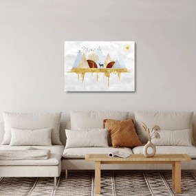 Sklenený obraz - Dekor (70x50 cm)