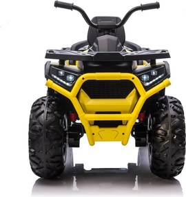LEAN CARS Elektrická štvorkolka XMX607 LED MP3 žltá