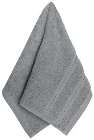 Bavlnený froté uterák EVA 30x50 cm sivý