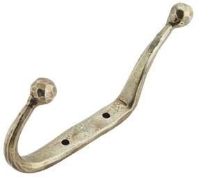 MADAM STOLTZ Kovový vešiak Antique Brass