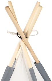 Detské tipi ECOTOYS – stan s podlahou 120x160 cm