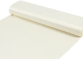 Biante Teflónový obdĺžnikový obrus TF-017 Obdĺžničky - lesklý smotanový 120x140 cm