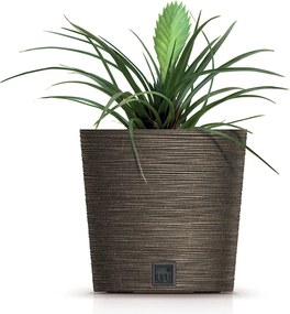 Kvetináč FUSU II hnedý