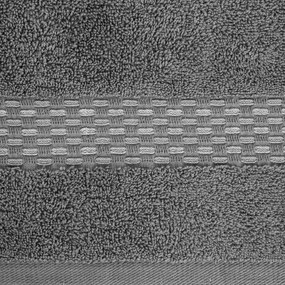 BAVLNENÝ UTERÁK RIVA 30X50 CM SIVÁ