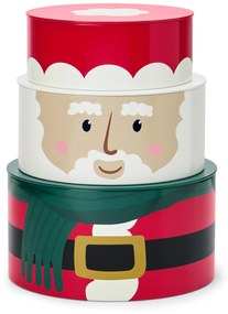 Dózy na keksy s vianočným motívom, 3 ks